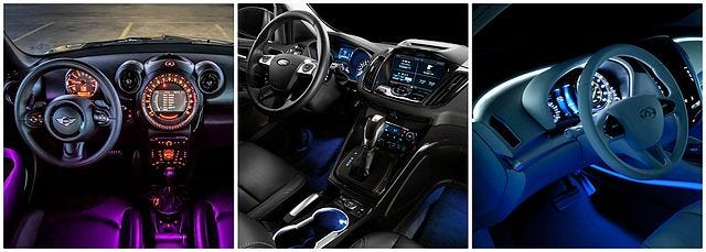 27 Most Attractive Car Interior Light Ideas To Give A Classy