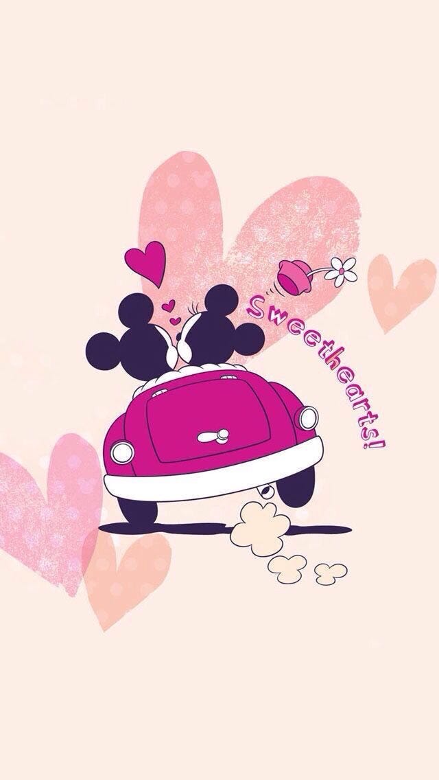 ミッキーミニー 05 By Iphone Wallpaper Medium