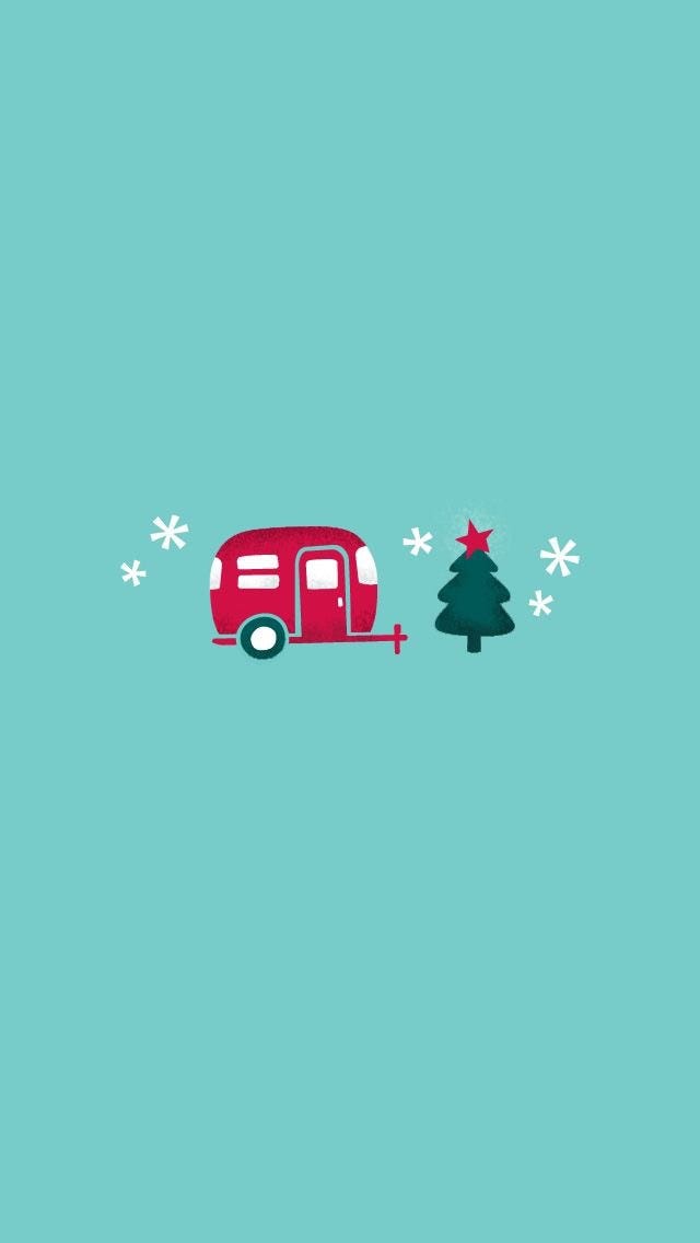 クリスマス シンプルブラッククリスマス By Iphone Wallpaper Medium