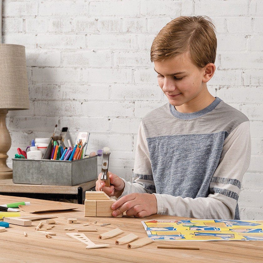 wood building kits for 10 year olds