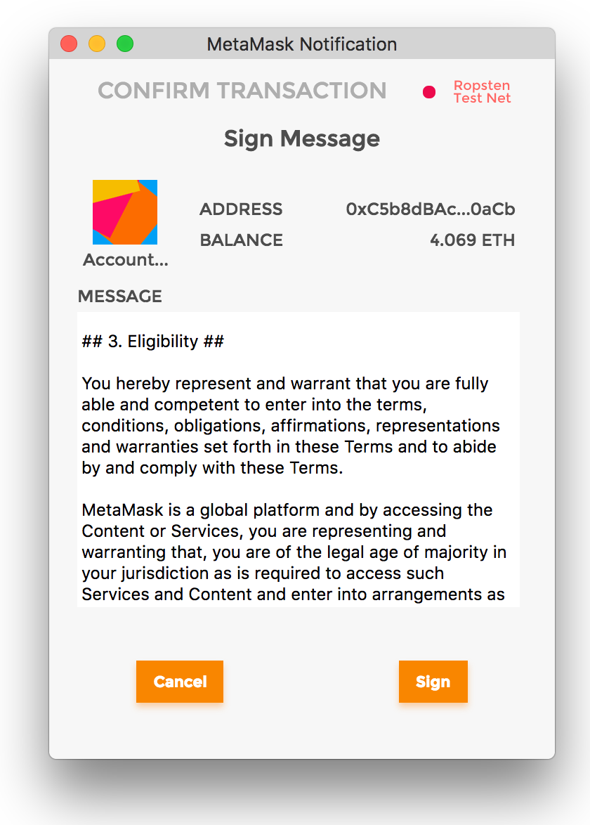 The New Secure Way To Sign Data In Your Browser by Dan Finlay