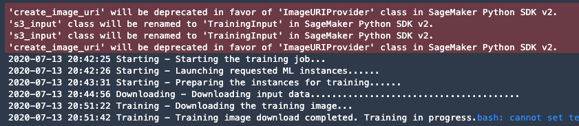 sagemaker neural network