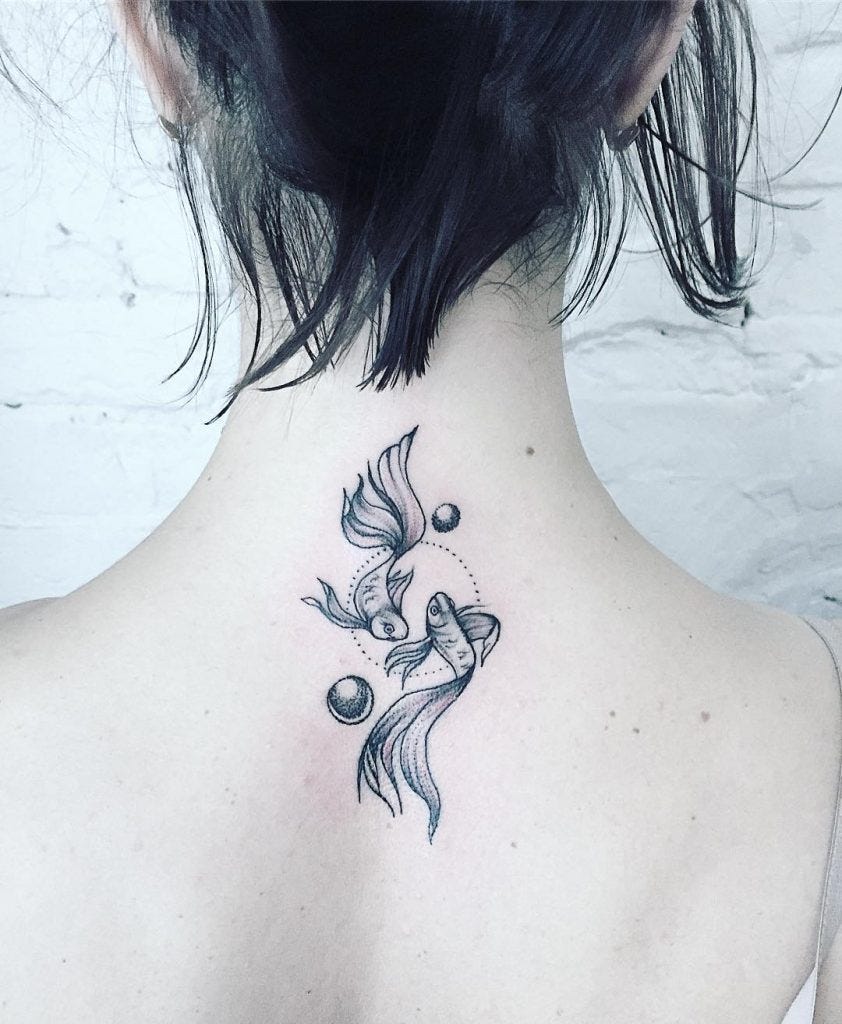 Meaningful Tattoos For Girls On Neck