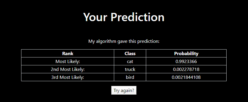 machine learning web app projects