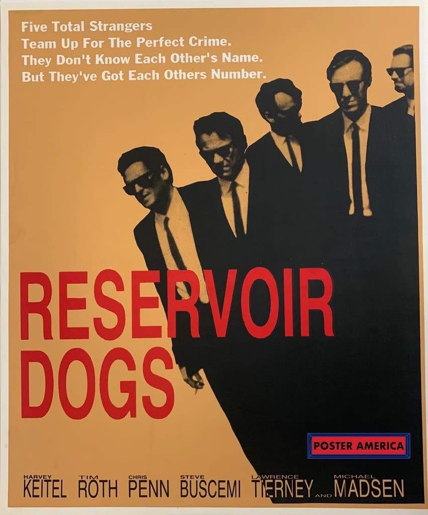 reservoir dogs poster