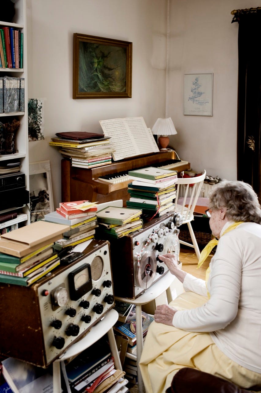 Discovering Else Marie Pade — grandmother of Danish electronic music | by  Tomas Budrys | Medium