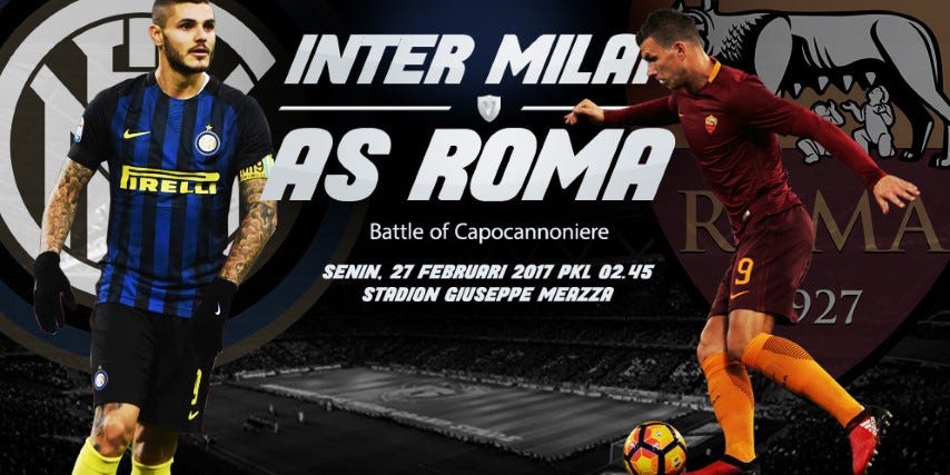 Prediksi Inter Milan Vs As Roma 27 Februari 2017 By Like Prediction Medium