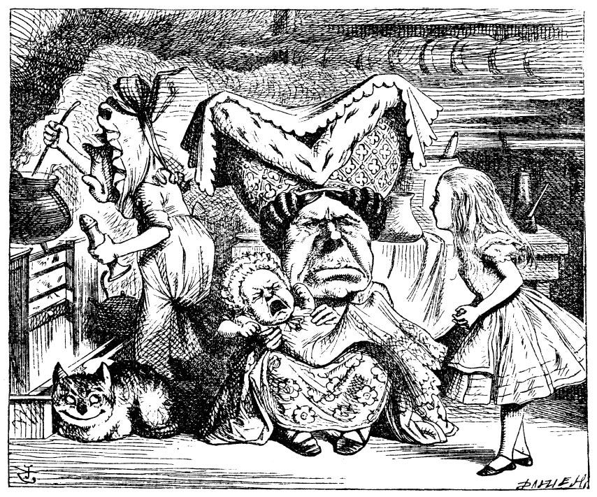 Sir John Tenniel S Classic Illustrations Of Alice S Adventures In Wonderland By Public Domain Review Alice S Adventures In Wonderland Medium