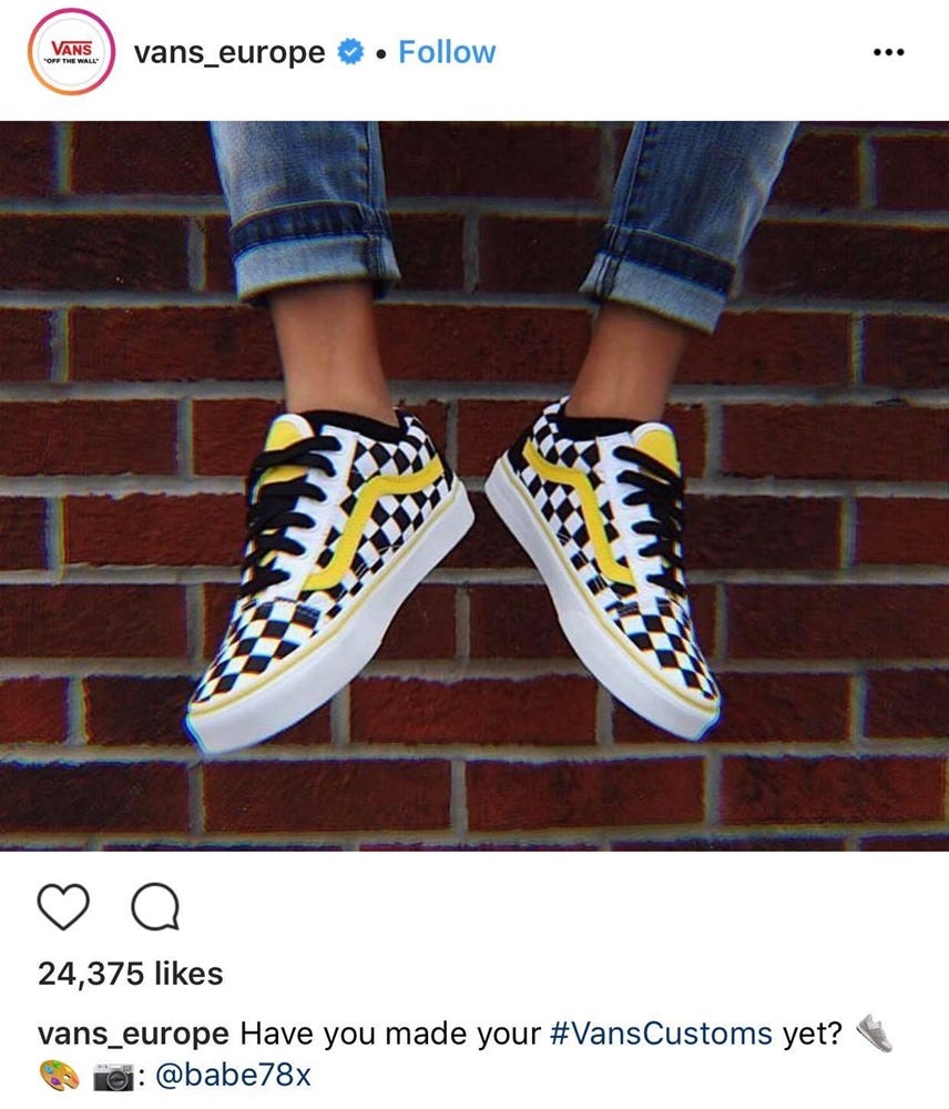 vans customs eu