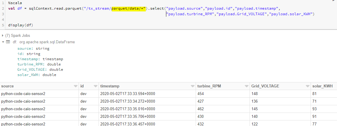 Databricks Structured streaming using EventHub, Kafka & PowerBI