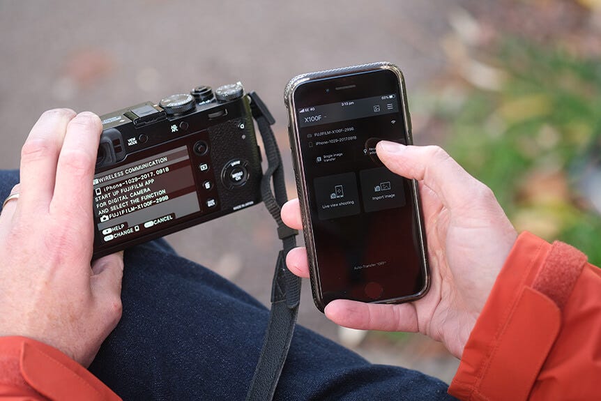 Create and Share Wirelessly with X Series Cameras FUJIFILM Exposure