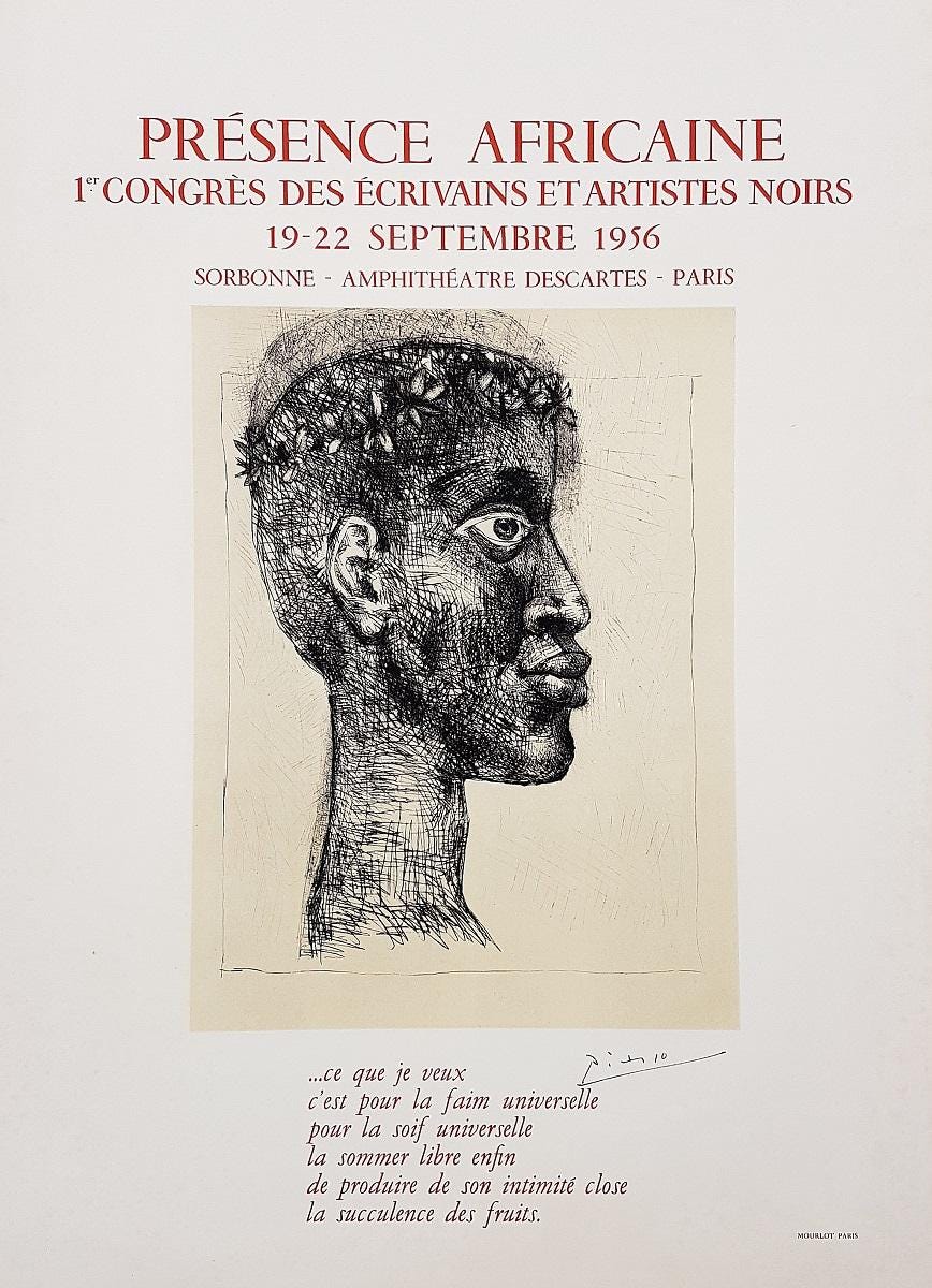 presence africaine congres ecrivains artistes noirs decolonial