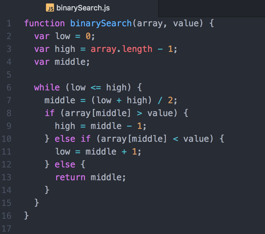 A Simplified Interpretation of Binary Search - Karuna Sehgal - Medium