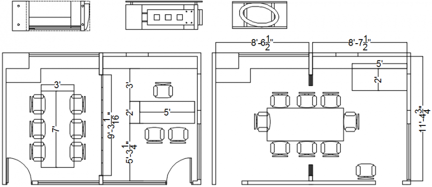 Unique Office Furniture Plans Autocad Files Autocad Files