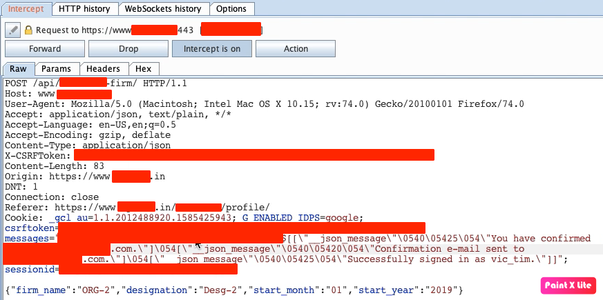 【20200510】IDOR on API endpoints. - 图8