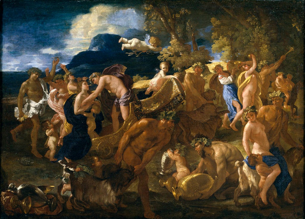 Bacchanal (1625–1626) by Nicholas Poussin, Prado Museum.