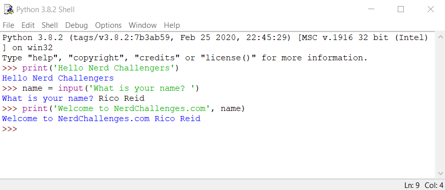 Installing and Using Python (Windows) | by Rico Reid | Nerd Challenges ...