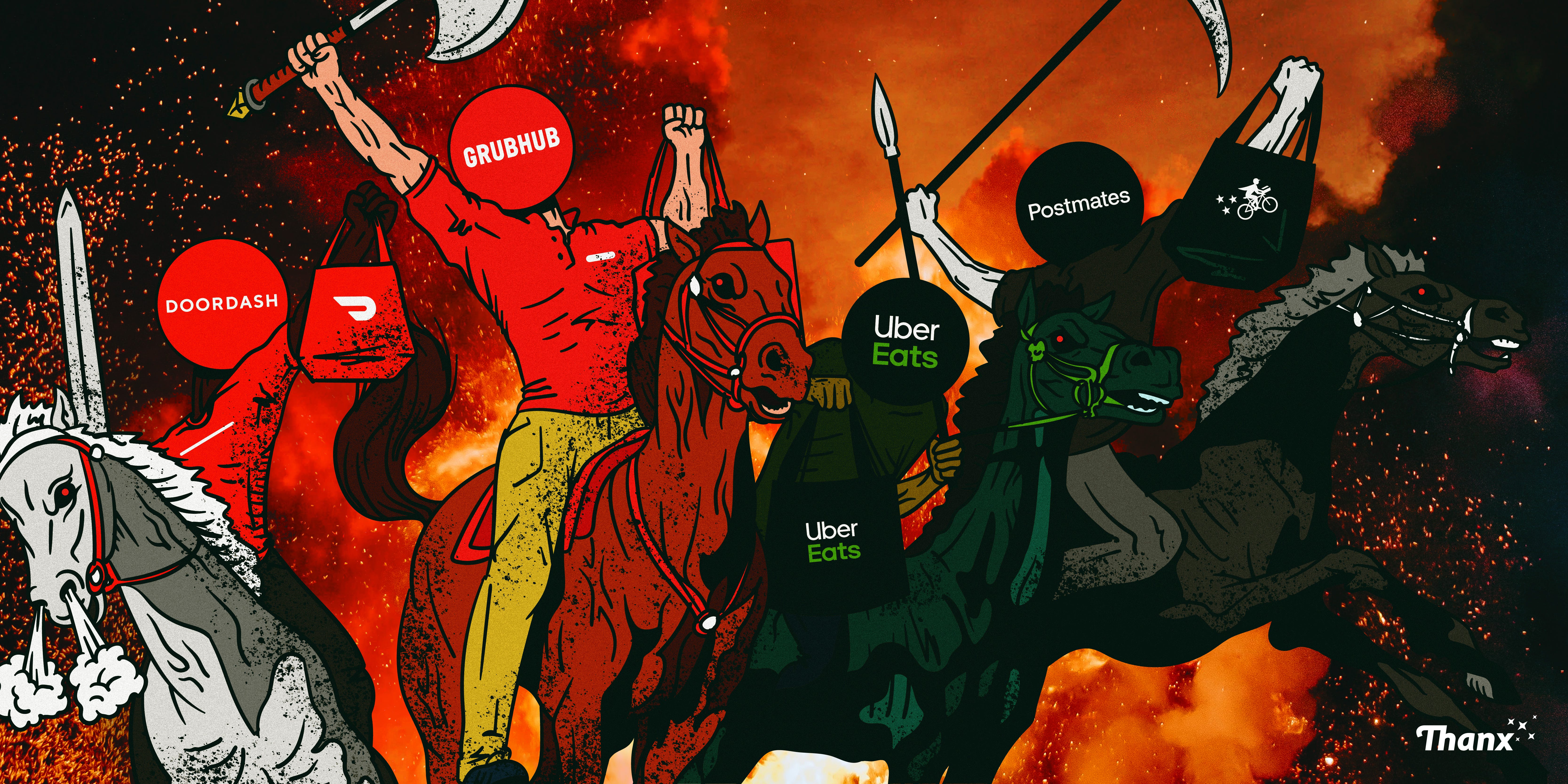 The Four Horsemen Of The Restaurant Apocalypse By Zach Goldstein Thanx