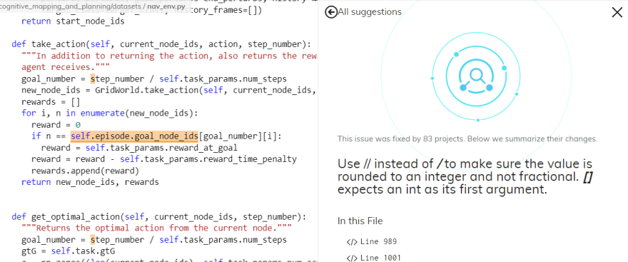 DeepCode’s Top Suggestions#7: Python Use Real Floor Division | by Frank ...