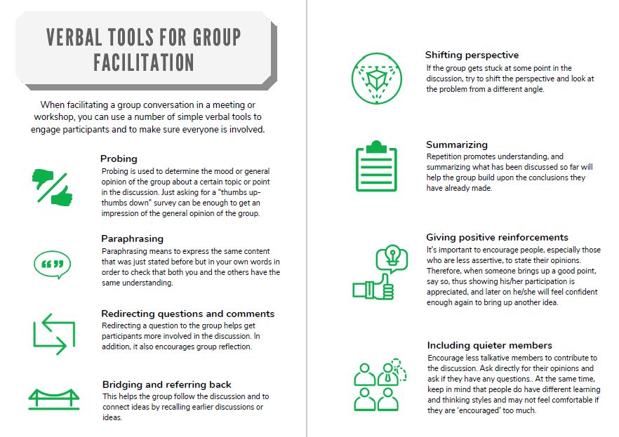 Facilitator strengths and weaknesses picture
