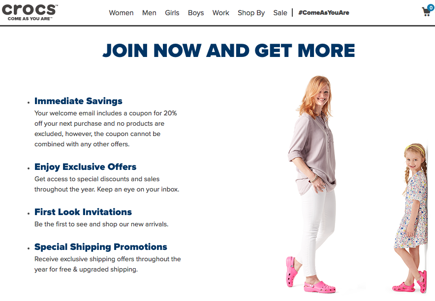 crocs club 20 off code