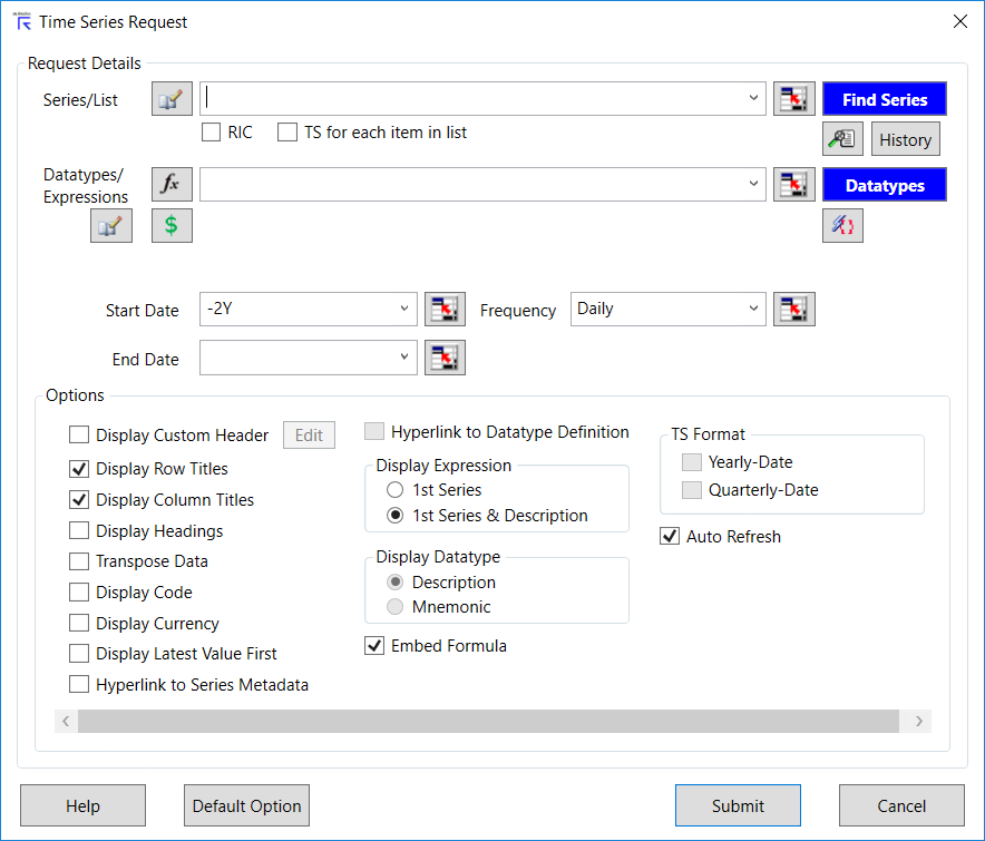 eikon datastream excel add in eikon datastream excel add in