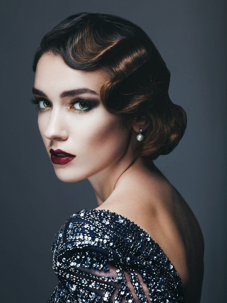 Vintage Short Hairs: All About Glamor Flapper Styles | by ...