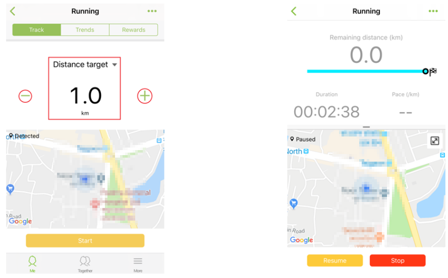samsung health gps