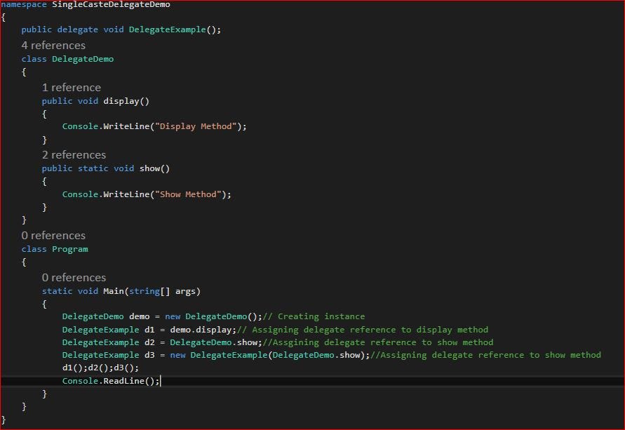 Understanding Delegates and Events in C# | by Sagar Salunkhe | Medium