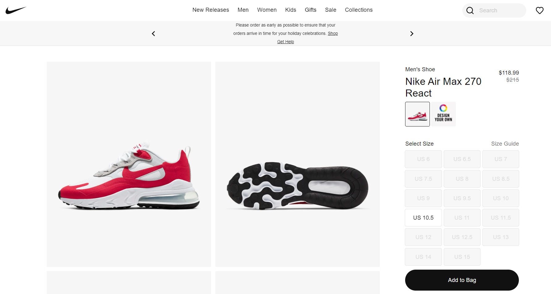 site web nike