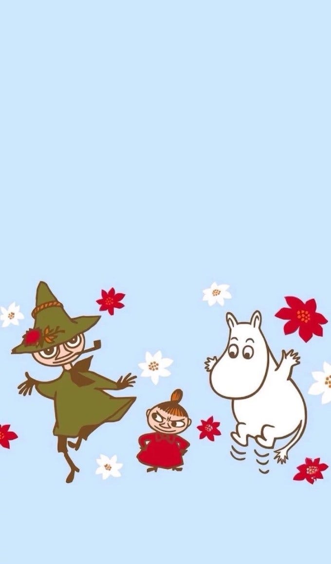 ムーミン Moomin 13 By Iphone Wallpaper Medium