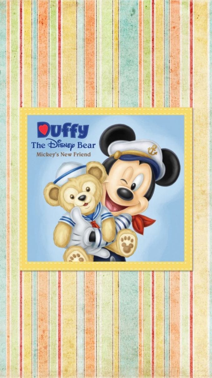 ダッフィー Duffy 09 By Iphone Wallpaper Medium