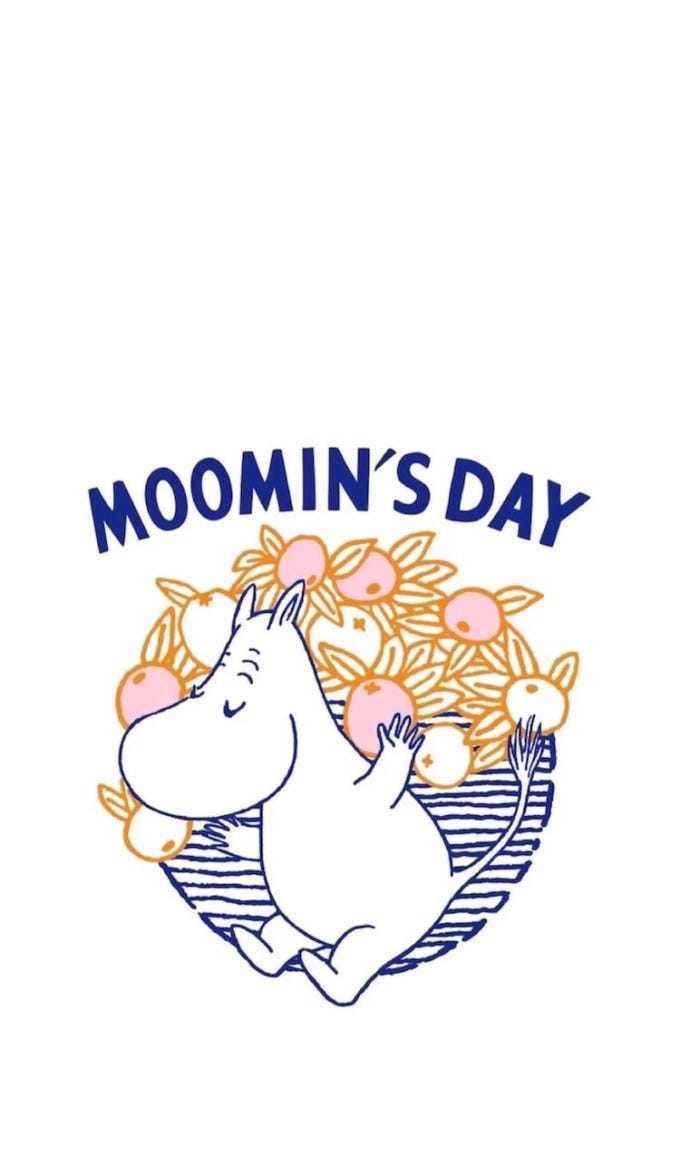 ムーミン Moomin 05 By Iphone Wallpaper Medium