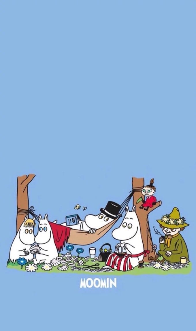 ムーミン Moomin 15 By Iphone Wallpaper Medium