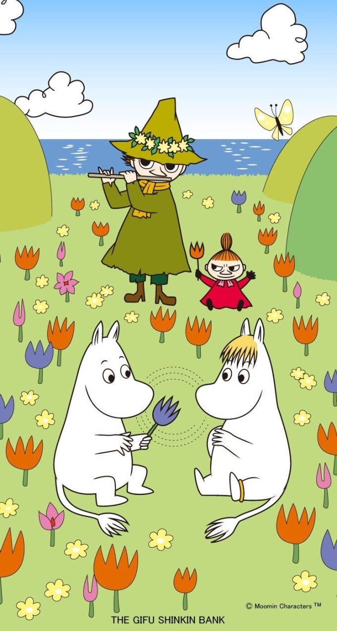 ムーミン Moomin 15 By Iphone Wallpaper Medium