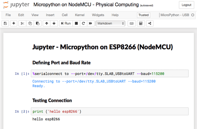 MicroPython on ESP Using Jupyter Notebook | by Marcelo Rovai | Towards Data  Science