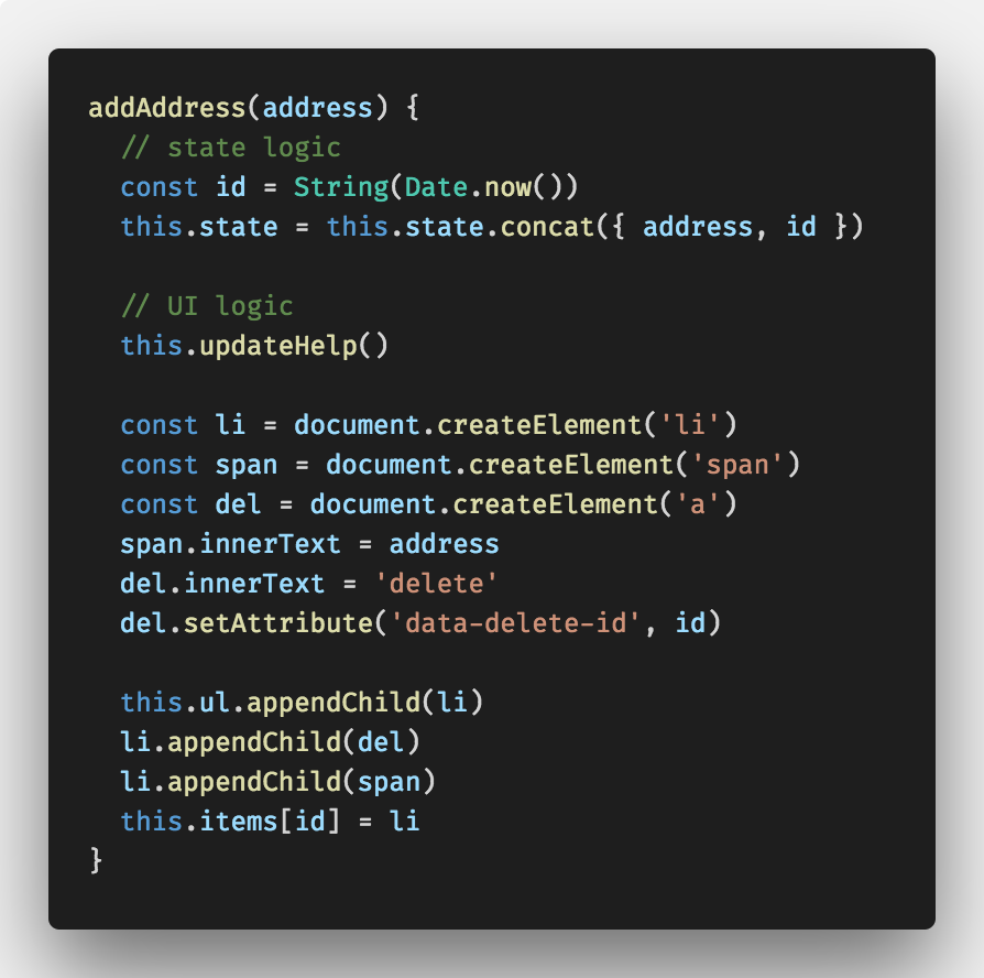 The deepest reason why modern JavaScript frameworks exist