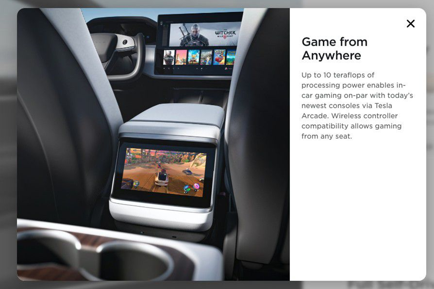 Nintendo switch tesla