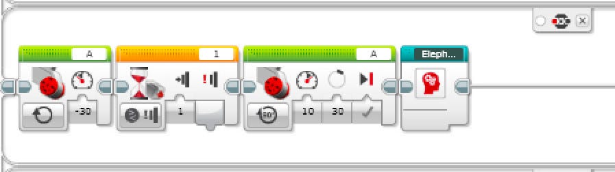 ev3 elephant program