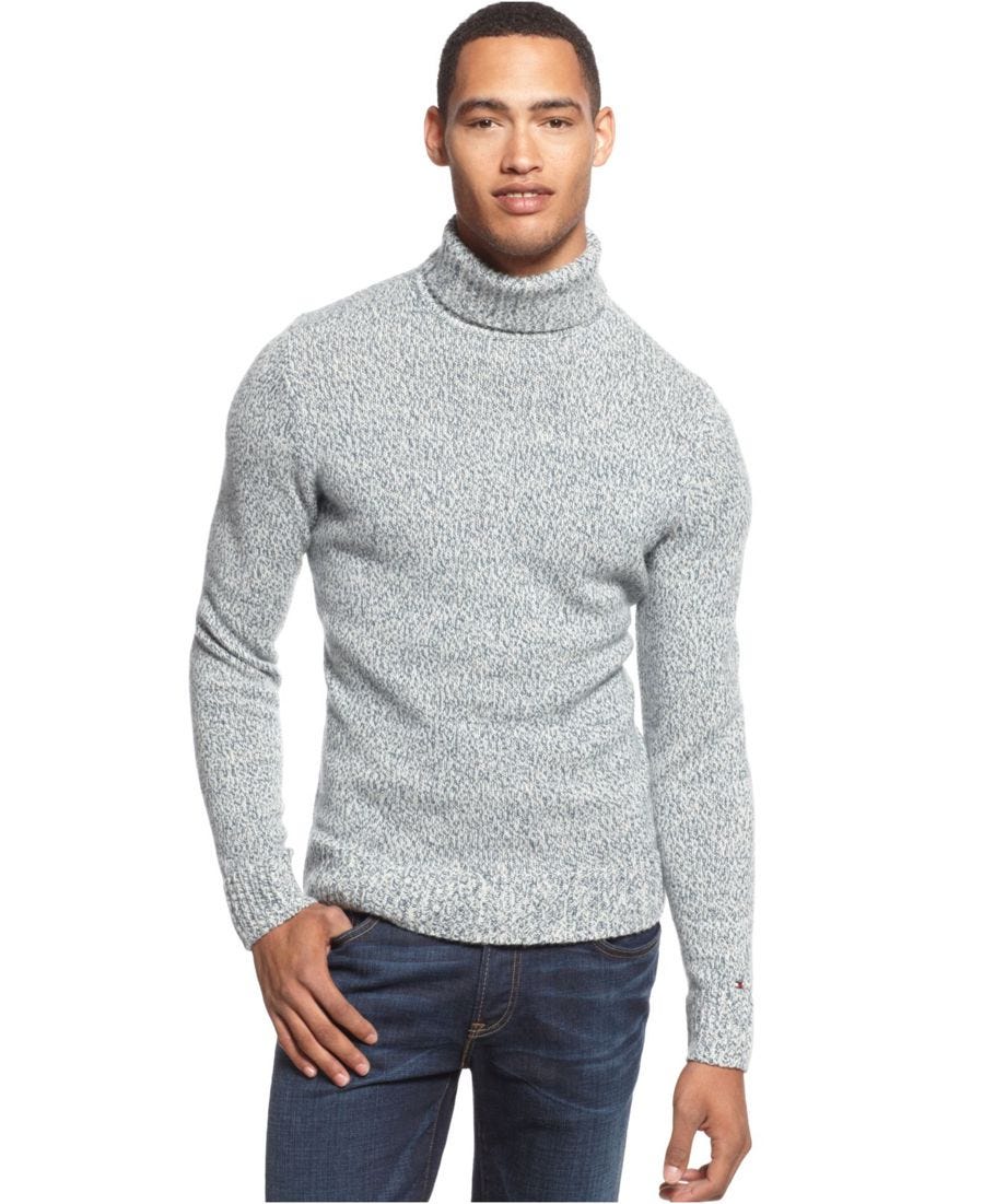 turtleneck sweater mens tommy hilfiger