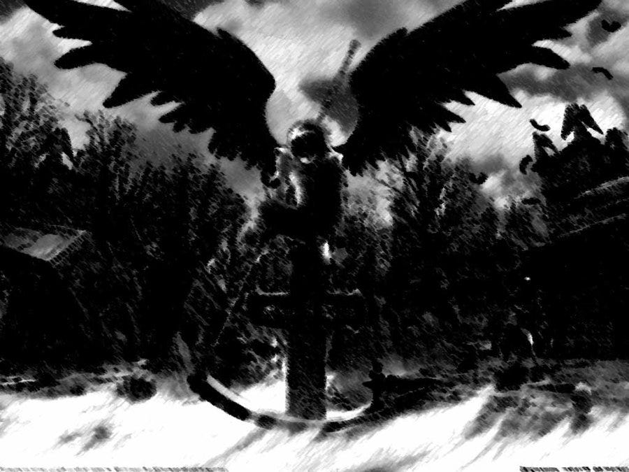 Anjo Negro da Morte. Sinto meu espírito voando do meu corpo… | by ...