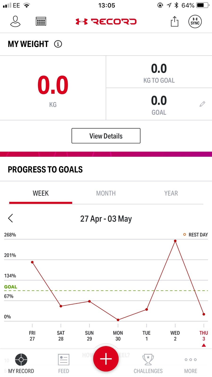 under armor record app