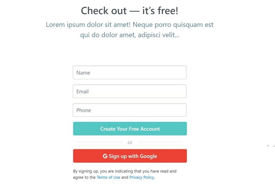 50 Best Free Bootstrap Form Templates & Examples in 2019 | by Trista liu | Prototypr