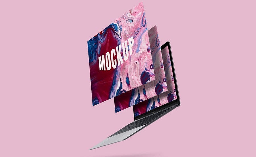 Download 25 Best Free Macbook Mockups To Create Perfect Web Portfolio Designs By Trista Liu Dsgnrs Medium