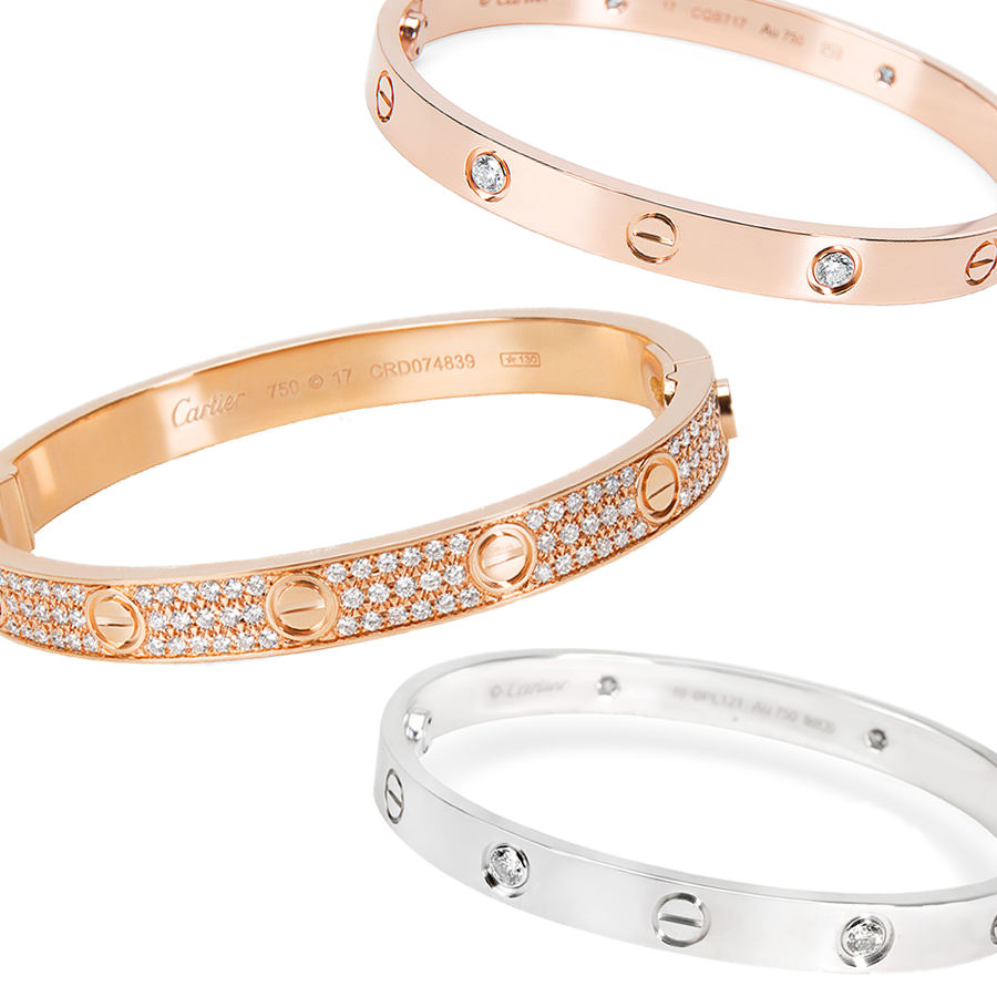 does cartier make a stainless steel love bracelet