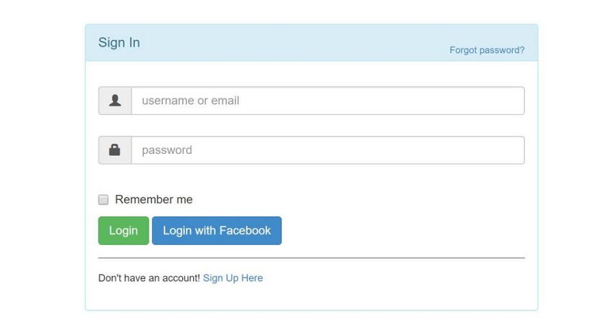 Bootstrap Login And Registration Form Template Free Download from miro.medium.com