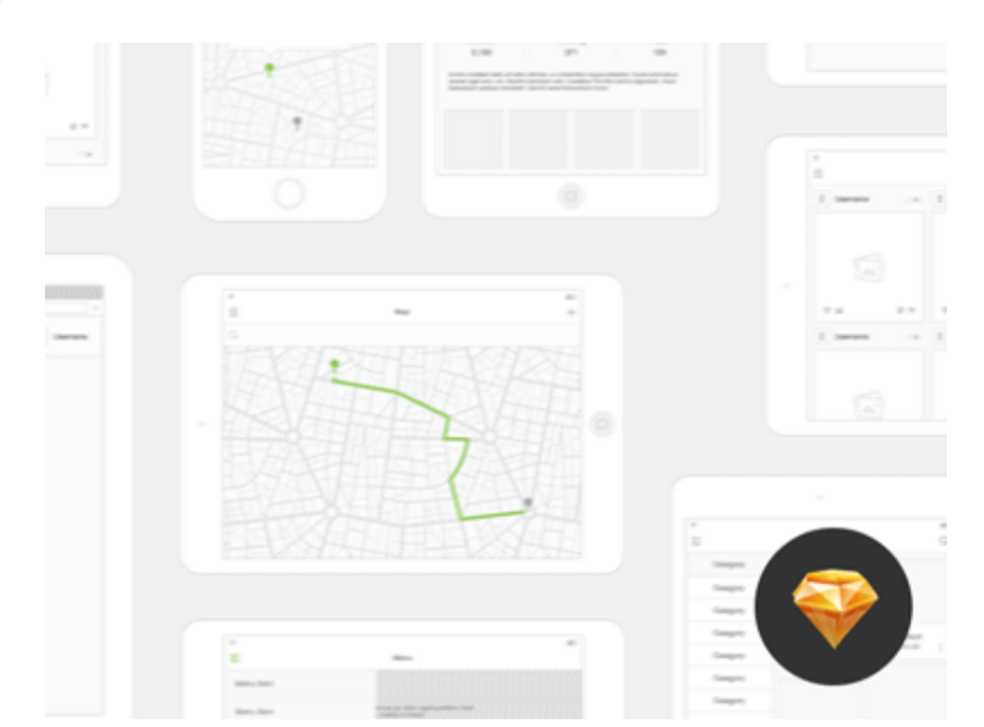19 Best Free Sketch Wireframe Kit Resources In 2018