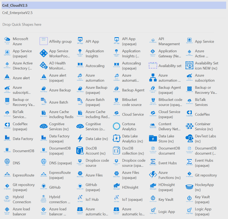 Microsoft Azure Symbol Icon Set Download  Visio stencil 
