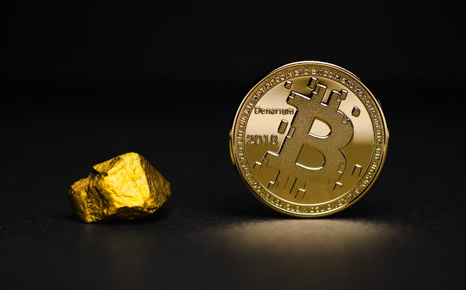 Bitcoin and gold