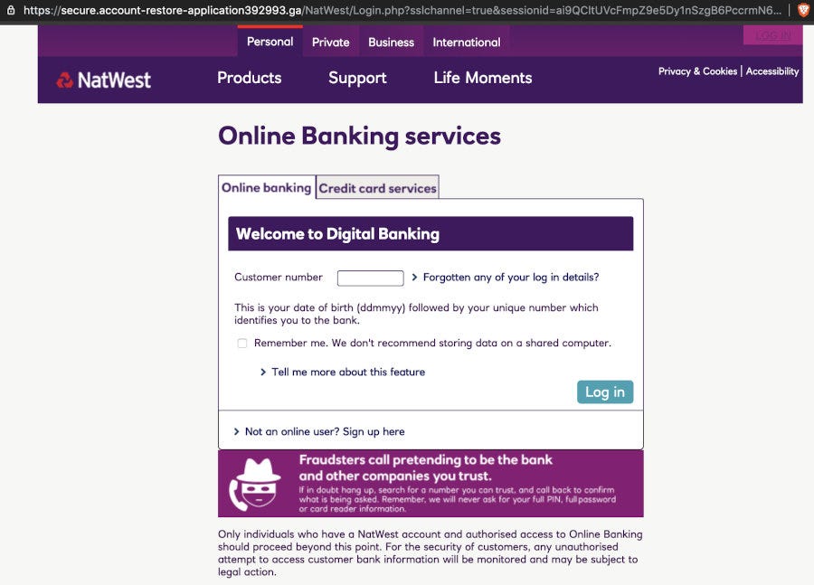 Zeroguard Investigative Series A Case Of Natwest Phishing